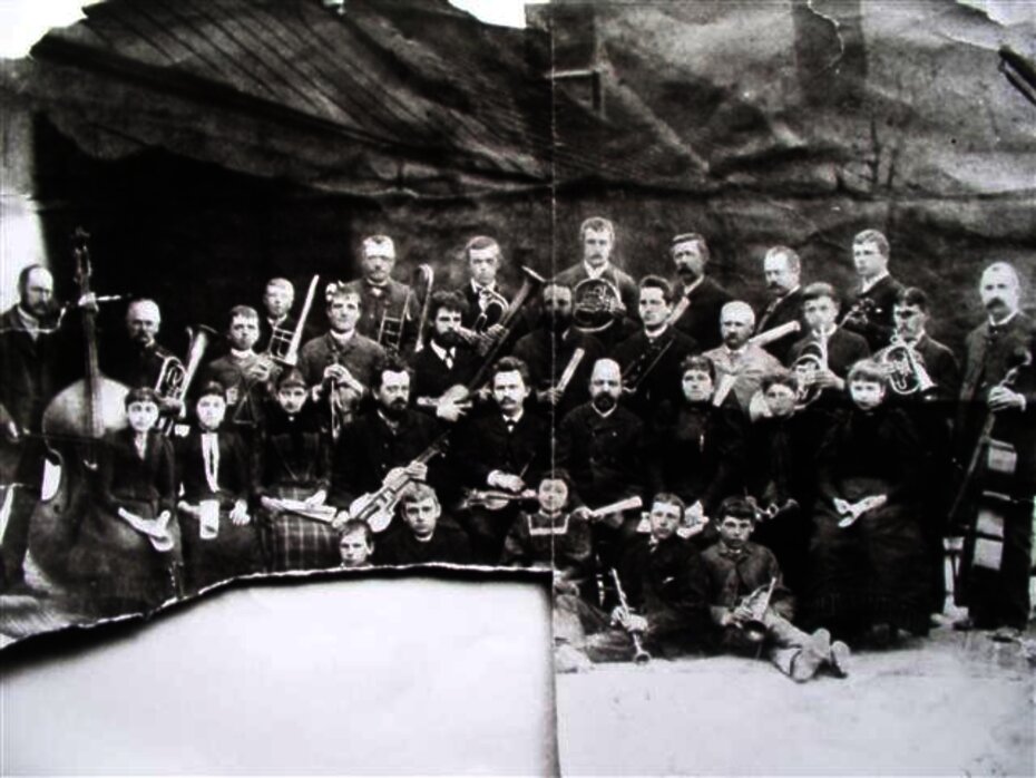 Musikverein Fels am Wagram 1894 [Foto: Archiv Leuthner]